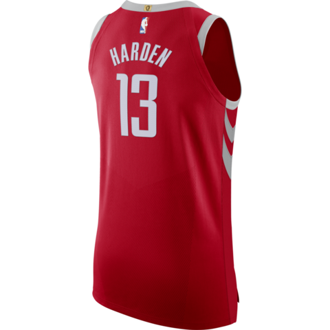 Women's James Harden Houston Rockets Icon Edition Swingman Jersey  Red