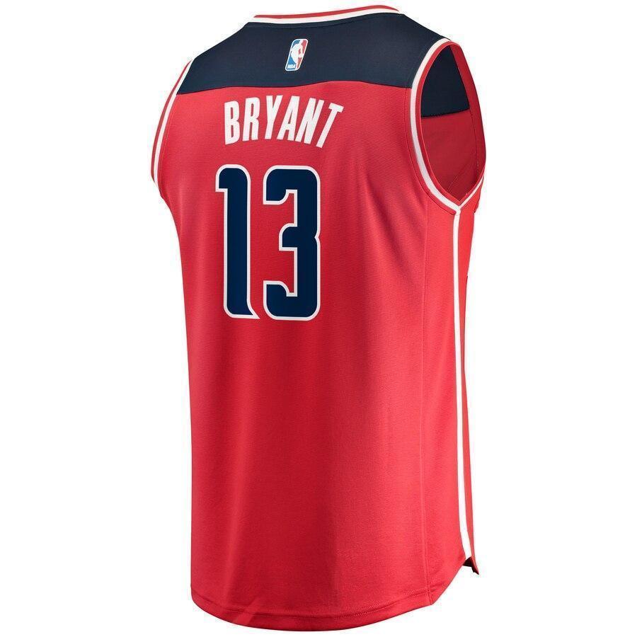 Men's Fanatics Branded Thomas Bryant Red Washington Wizards Fast Break Replica Jersey – Icon Edition  Red