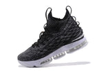 Nike Lebron XV 15 "Ashes" Grey White Men Shoes Sale Size US7,8,8.5,9,10,11,12