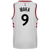 Raptors Adult Swingman Association Jersey  Ibaka  White
