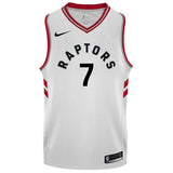 Raptors Adult Swingman Icon Jersey  Lowry  White