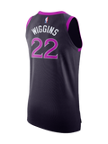 Minnesota Timberwolves City Edition Andrew Wiggins Authentic Jersey  Black