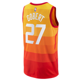 City Edition Swingman Jersey  MensApparelJerseys  Utah Jazz  Gobert Rudy  City Edition  Orange