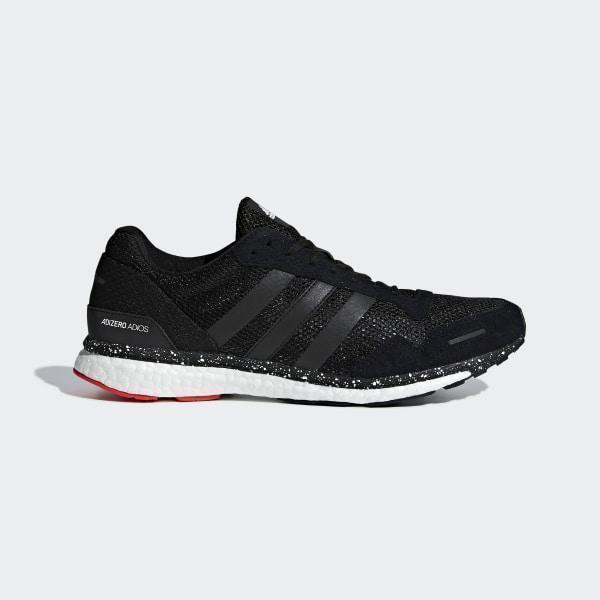 Adizero Adios 3 Shoes Hi-res Red / Core Black / Bright Blue Adidas