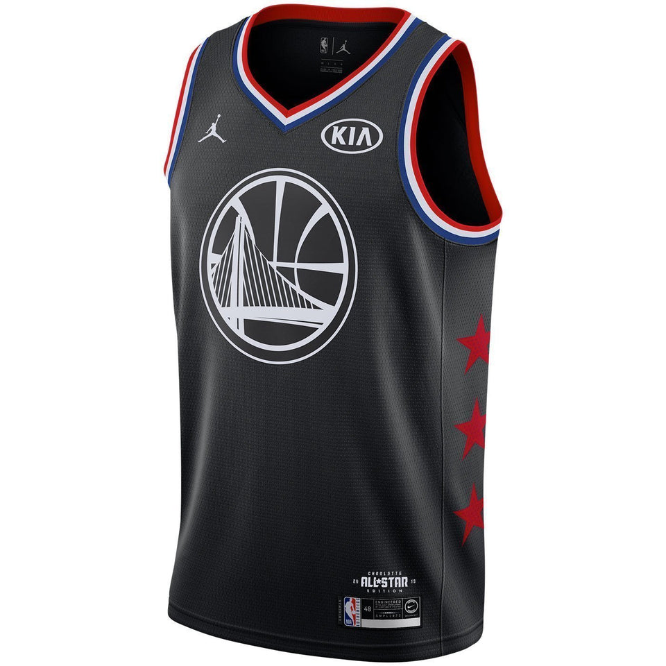 NBA AllStar Edition Kevin Durant # Men's Jordan Swingman Jersey  Black