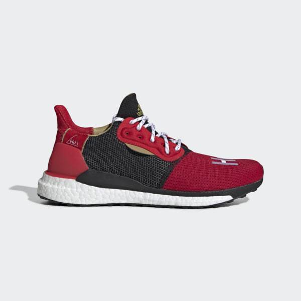 Cny Solar Hu Glide Shoes Black / Black / Black Adidas