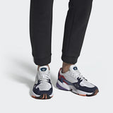 Falcon Shoes Crystal White / Crystal White / Collegiate Navy Adidas