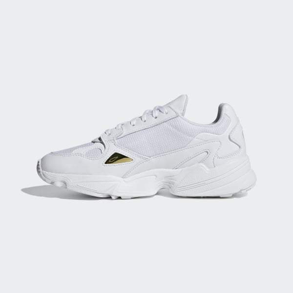 Falcon Shoes Cloud White / Cloud White / Gold Metallic Adidas