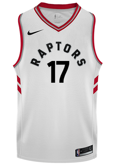 Raptors Adult Swingman Association Jersey  Lin  White
