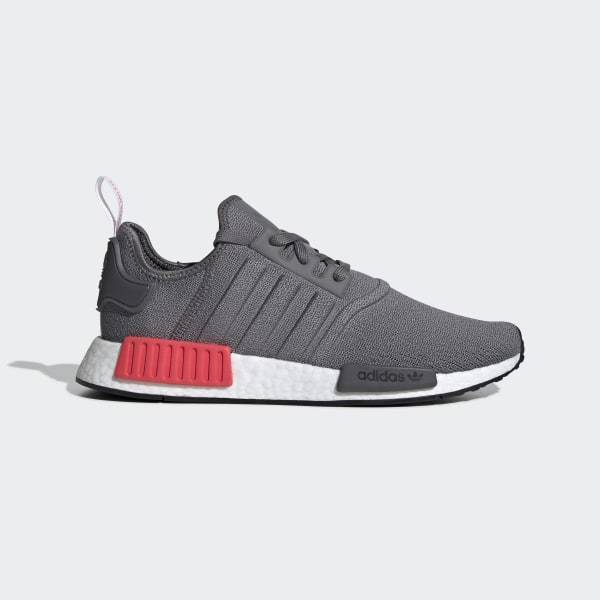 Nmd_r1 Shoes Grey Four / Grey Four / Shock Red Adidas