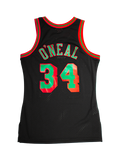 Los Angeles Lakers Shaquille Oneal Christmas Swingman Jersey  Black