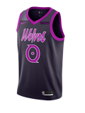 Minnesota Timberwolves City Edition Jeff Teague Swingman Jersey  Black