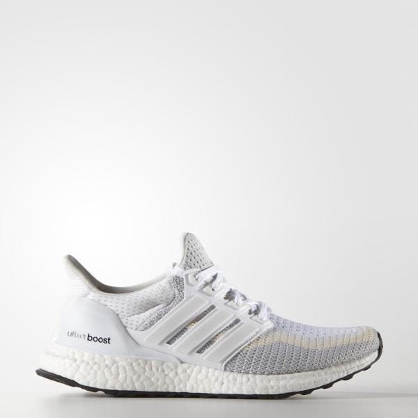 Ultraboost Shoes Cloud White / Clear Grey / Core Black Adidas