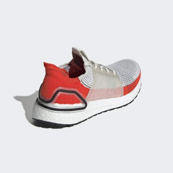 Ultraboost 19 Shoes Raw White / Cloud White / Active Orange Adidas