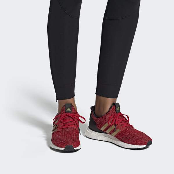 Ultraboost X Game Of Thrones Shoes Scarlet / Gold Metallic / Core Black Adidas 2019