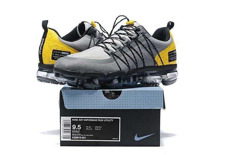 Nike Air Vapormax Run Utility "Grey Amarillo" Shoes Sneakers Men Sale Size US 7, 8, 8.5, 9, 10, 11
