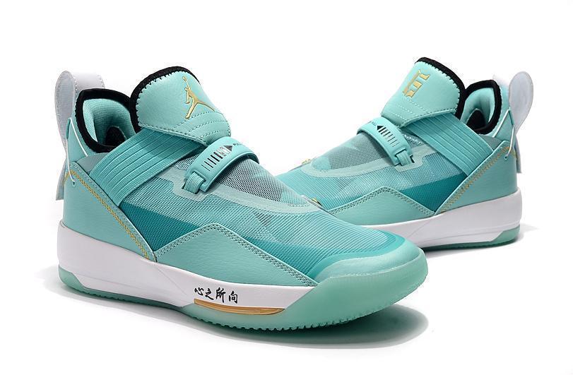 Nike Air Jordan 33 Light Green "Taiwan" Men Shoes Sale Size US 7,8,8.5,9.5,10,11,12
