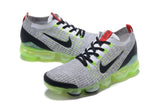 Nike Air Vapormax Flyknit 3 "Neon" Grey Black White Shoes Sneakers Men Sale Size US 7, 8, 8.5, 9, 10, 11