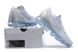 Nike Air Vapormax Flyknit 3 "Pure Platinum" Grey White Shoes Sneakers Men Sale Size US 7, 8, 8.5, 9, 10, 11