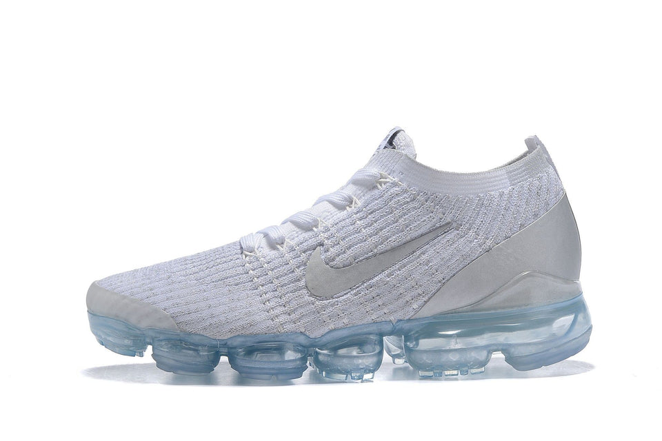 Nike Air Vapormax Flyknit 3 "Pure Platinum" Grey White Shoes Sneakers Men Sale Size US 7, 8, 8.5, 9, 10, 11