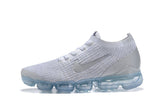 Nike Air Vapormax Flyknit 3 "Pure Platinum" Grey White Shoes Sneakers Men Sale Size US 7, 8, 8.5, 9, 10, 11