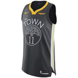 Klay Thompson Golden State Warriors Authentic On Court Jersey  Grey