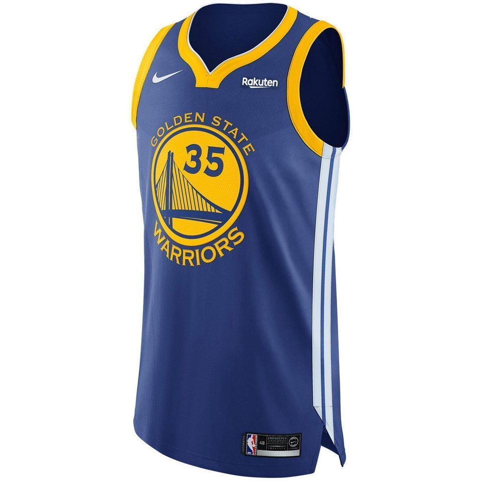 Kevin Durant Golden State Warriors Authentic On Court Icon Jersey  Royal