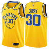 Stephen Curry Golden State Warriors Swingman Hardwood Classic Jersey  Gold