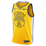 Kevin Durant Golden State Warriors Edition Swingman Jersey  Gold