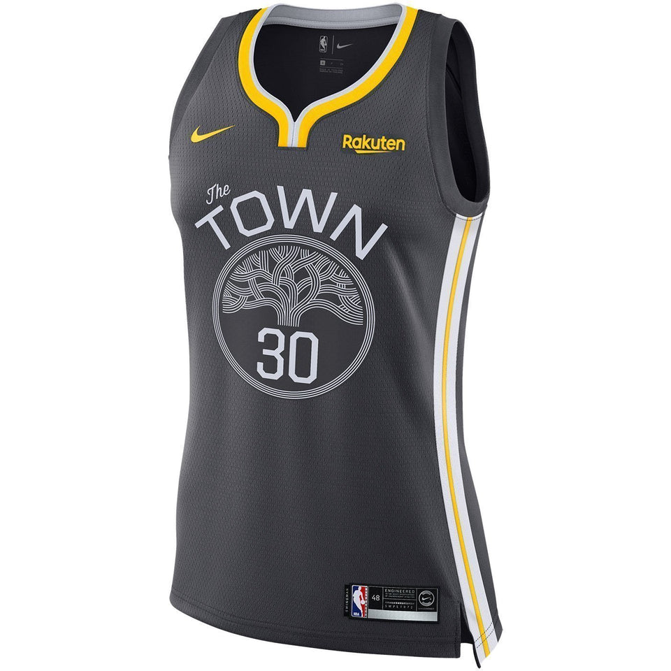 Women's Stephen Curry Golden State Warriors Swingman Jersey  Grey