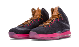 Nike Lebron 10 Ext Denim Qs Mid Navy/mid Nvy-hzlnt-frbrry