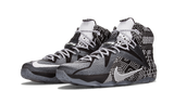 Nike Lebron 12 Bhm Black/metallic Silver-white