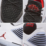 Jordan Xxxii Low Basketball Shoe - Black/university Red-white - Mens