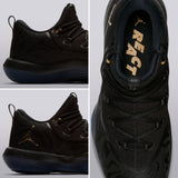 Jordan Super Fly 2017 Low Basketball Shoe - Black/metallic Gold-black - Mens