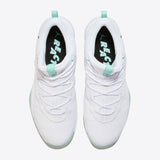 Jordan Super Fly Low Basketball Shoe - White/black-emerald Rise - Mens