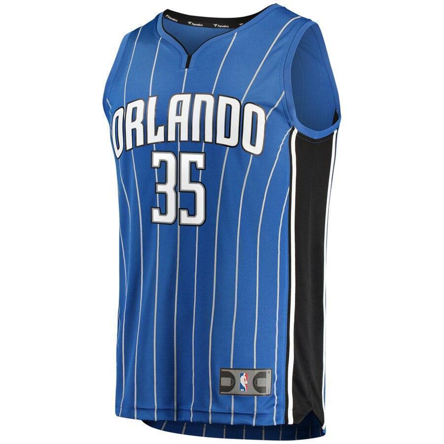 Men's Fanatics Branded Melvin Frazier Jr. Blue Orlando Magic Fast Break Replica Jersey – Icon Edition  Blue