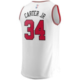 Youth Fanatics Branded Wendell Carter Jr. White Chicago Bulls Fast Break Replica Jersey  Association Edition  White