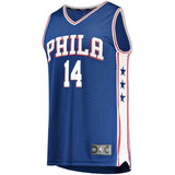 Men's Fanatics Branded Jonathon Simmons Royal Philadelphia 7ers Fast Break Replica Jersey – Icon Edition  Royal