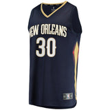 Men's Fanatics Branded Julius Randle Navy New Orleans Pelicans Fast Break Replica Jersey – Icon Edition  Navy