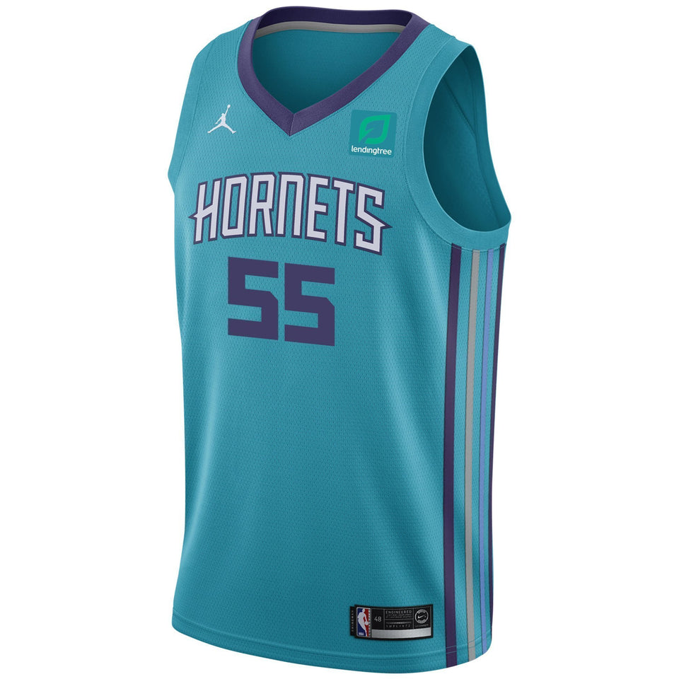 Men's Jordan Brand J.P. Macura Teal Charlotte Hornets Swingman Sponsor Patch Jersey – Icon Edition  Aqua