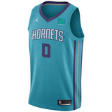 Men's Jordan Brand Miles Bridges Teal Charlotte Hornets Swingman Sponsor Patch Jersey – Icon Edition  Aqua