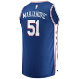 Men's Fanatics Branded Boban Marjanovic Royal Philadelphia 7ers Fast Break Replica Jersey – Icon Edition  Royal