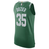 Men's Nike P.J. Dozier Green Boston Celtics Authentic Sponsor Patch Jersey – Icon Edition  Green