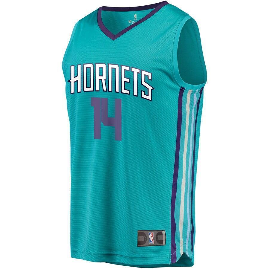Youth Fanatics Branded Michael KiddGilchrist Teal Charlotte Hornets Fast Break Player Jersey  Icon Edition  Aqua
