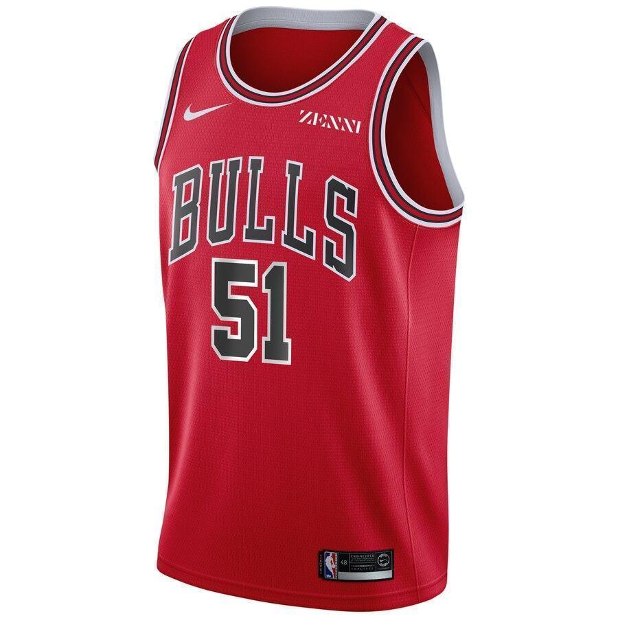 Men's Nike Ryan Arcidiacono Red Chicago Bulls Swingman Sponsor Patch Jersey – Icon Edition  Red